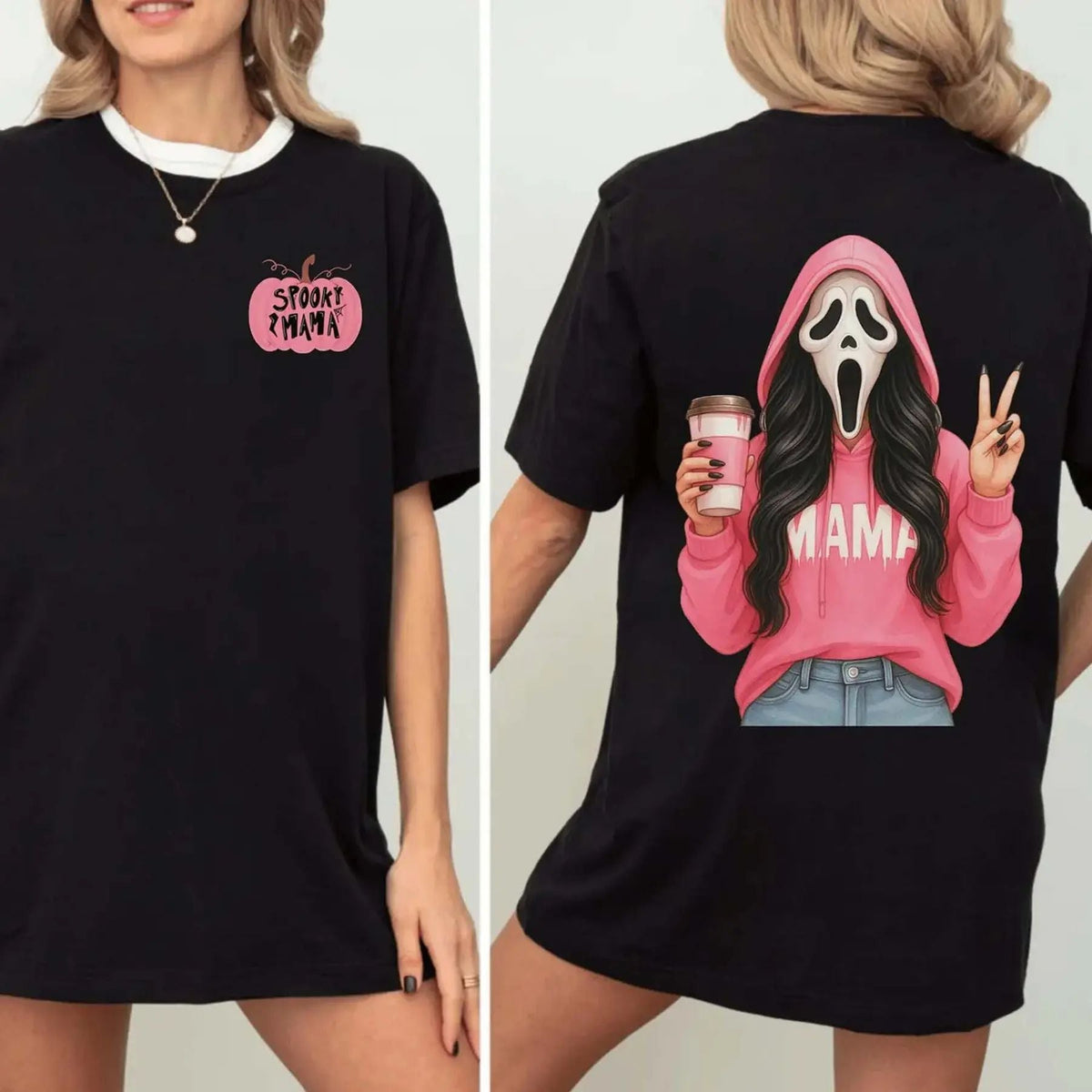 Ghost  Face Momma Tee