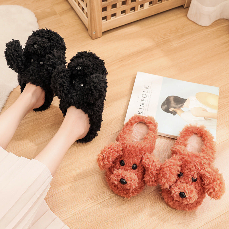Fuzzy Slippers Faux Fur