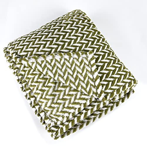 Fennco Styles Braided Throw Blanket