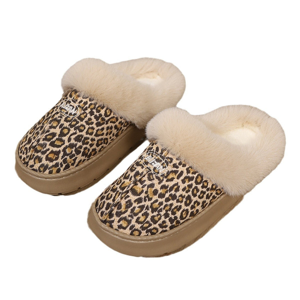 Women Fur Slippers Winter