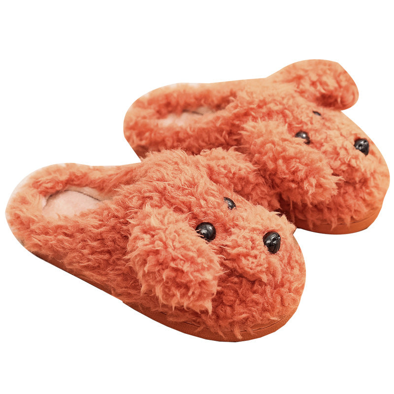 Fuzzy Slippers Faux Fur