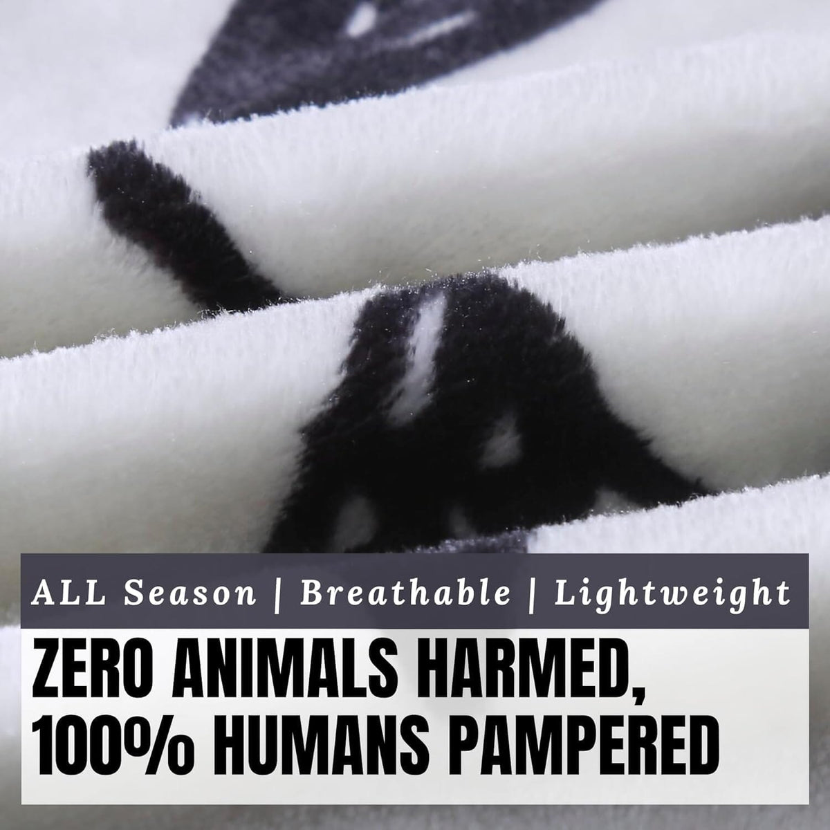 Soft Lightweight Fleece Throw Blanket