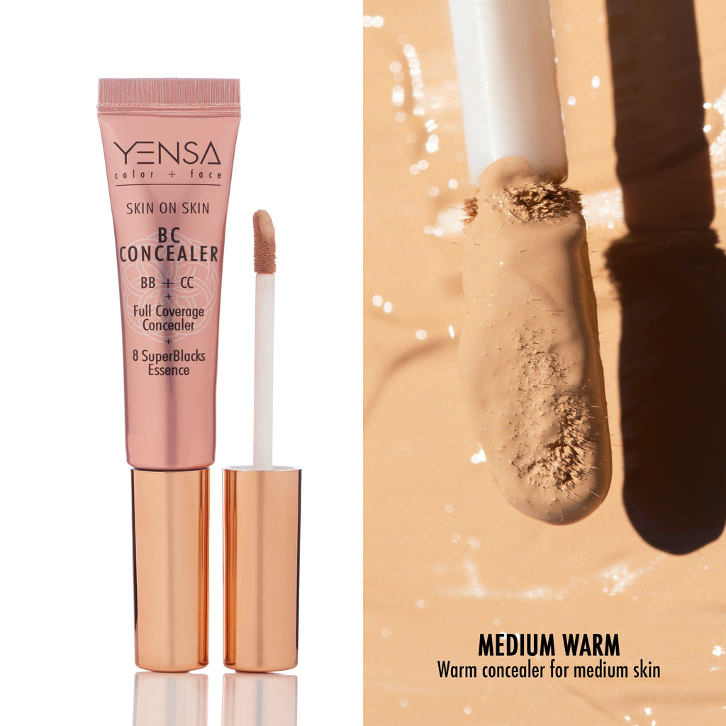 BB + CC Full Coverage Hyaluronic Serum Concealer