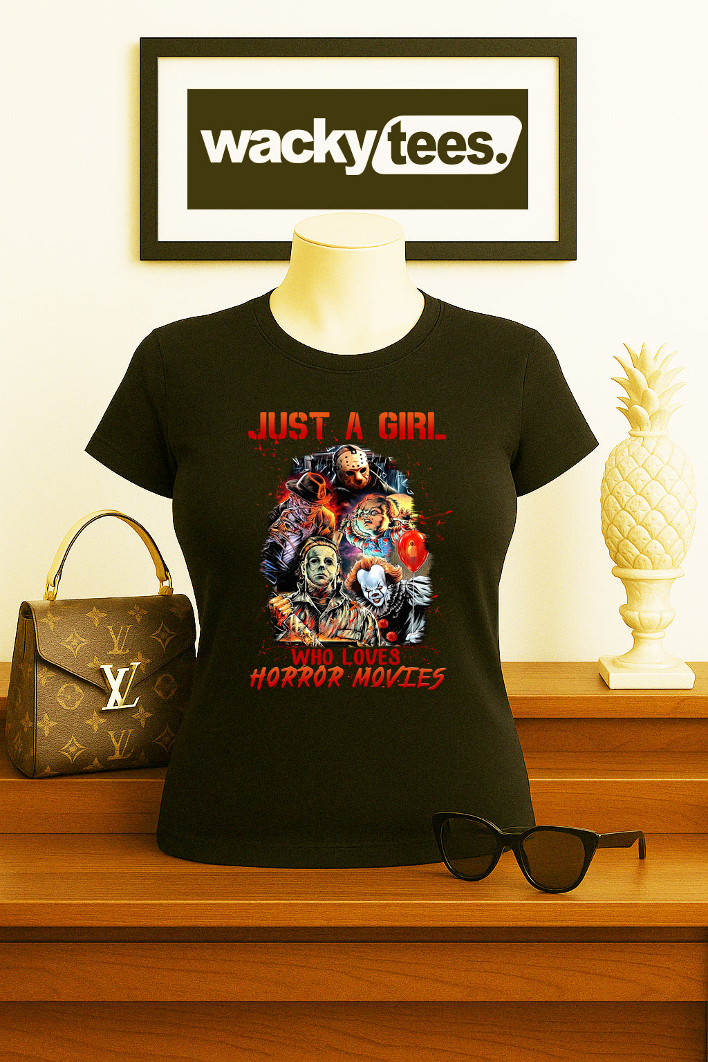 Just a Girl Who Loves Horror Movies Crop