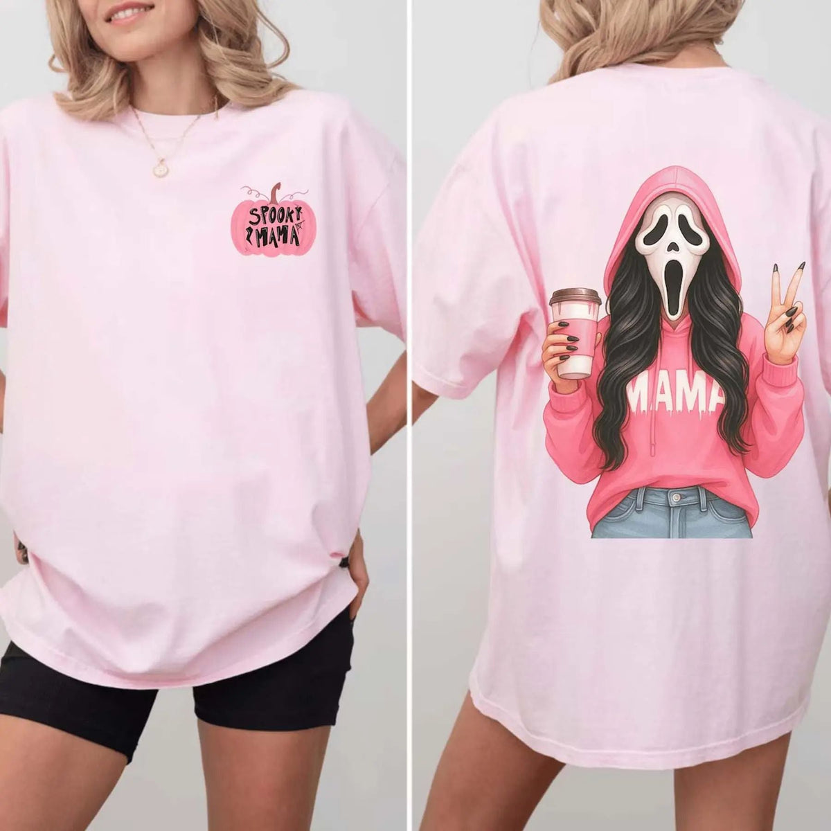 Ghost  Face Momma Tee