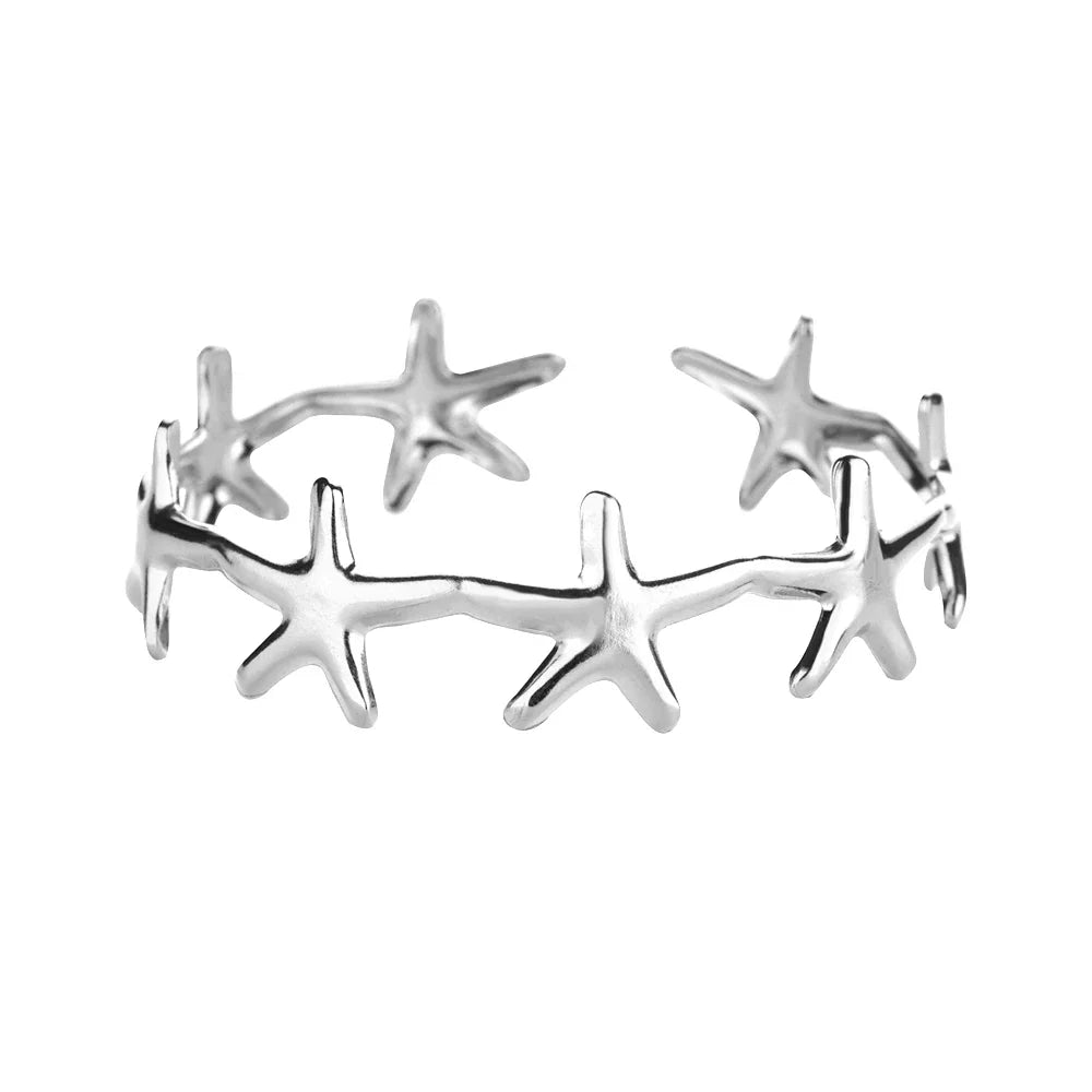 Minimalist Starfish Bangles
