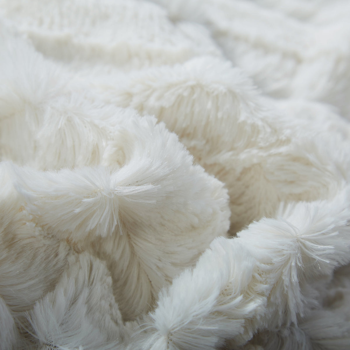 Polar Faux Fur with Sherpa Throw Blanket
