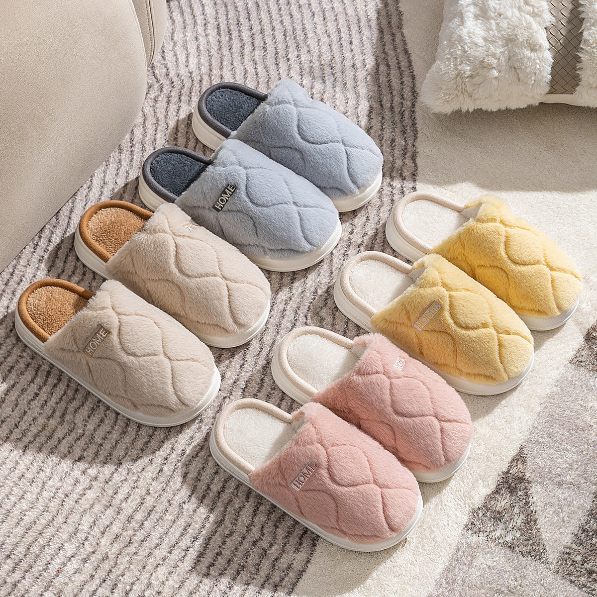 Plush Slippers
