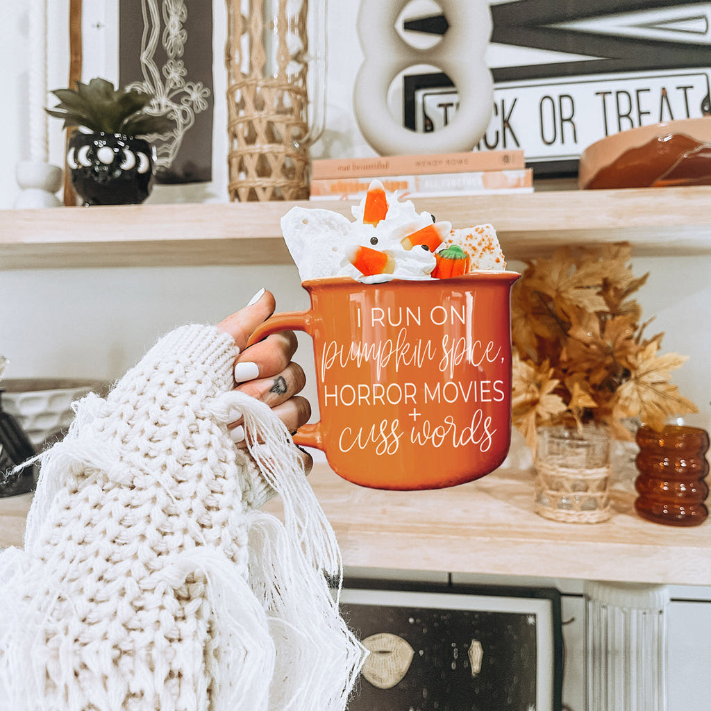 Pumpkin + Horror Mug
