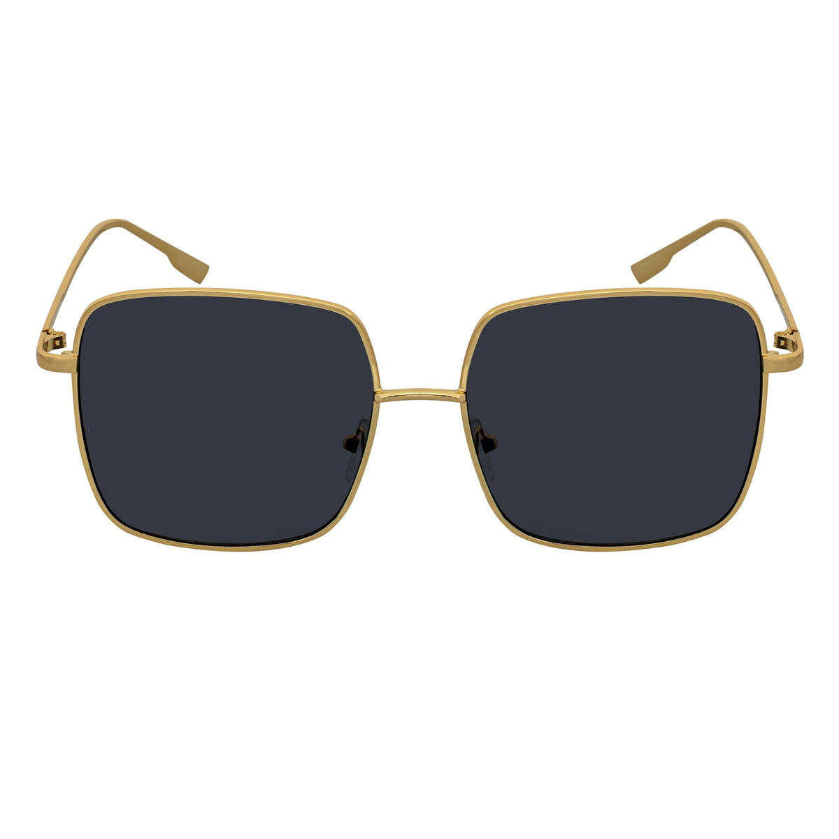 JOSEI - Oversize Metal Square Sunglasses