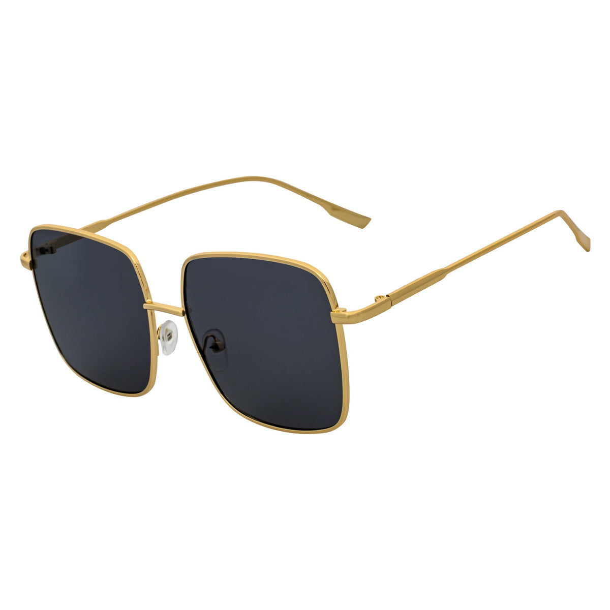 JOSEI - Oversize Metal Square Sunglasses