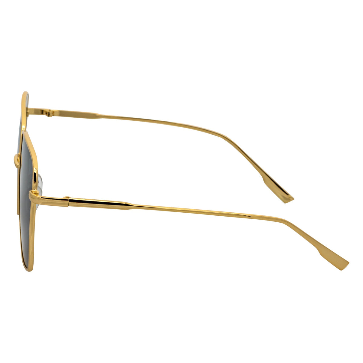 JOSEI - Oversize Metal Square Sunglasses