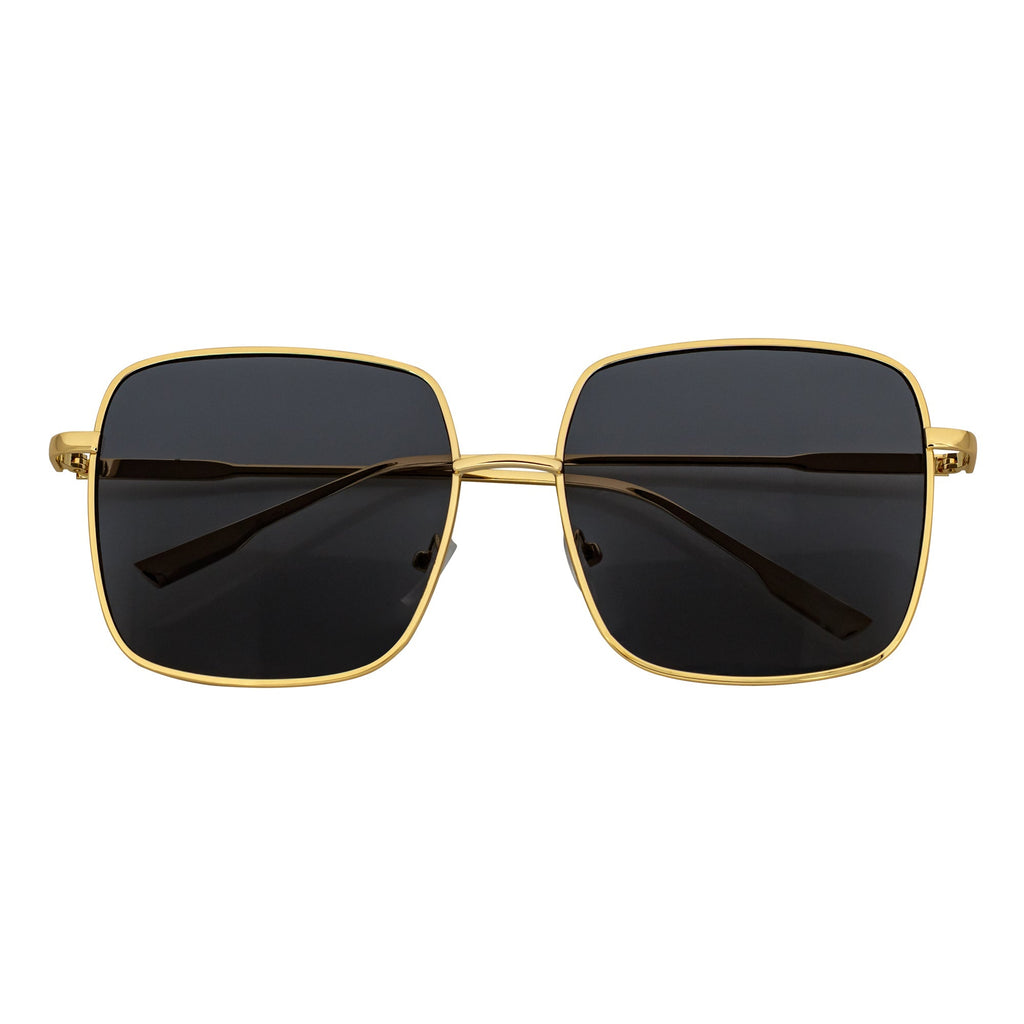 JOSEI - Oversize Metal Square Sunglasses