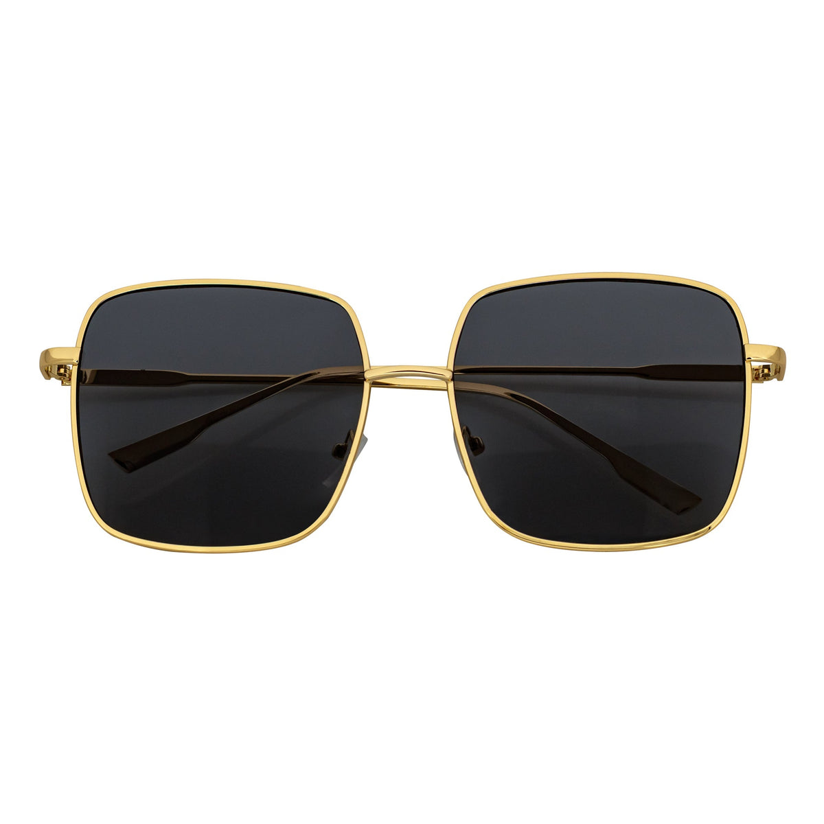 JOSEI - Oversize Metal Square Sunglasses
