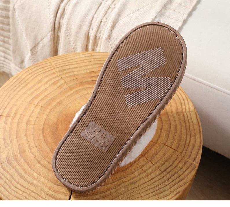 Women Fur Slippers Winter