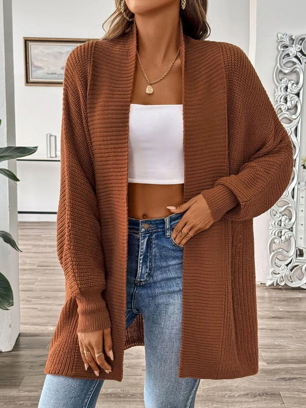 Loose Sweater Cardigan