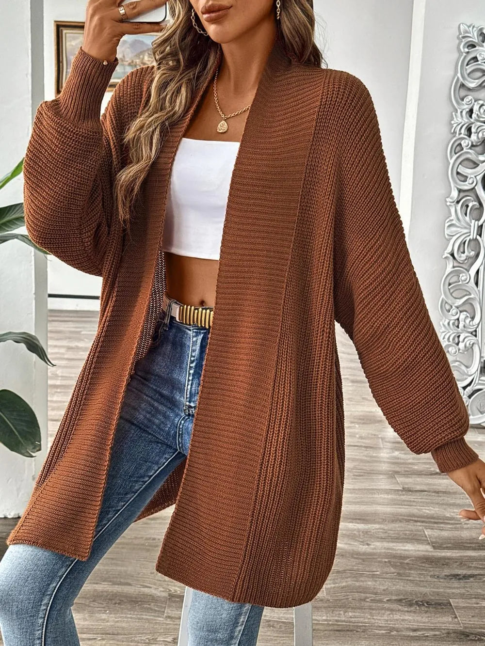 Loose Sweater Cardigan