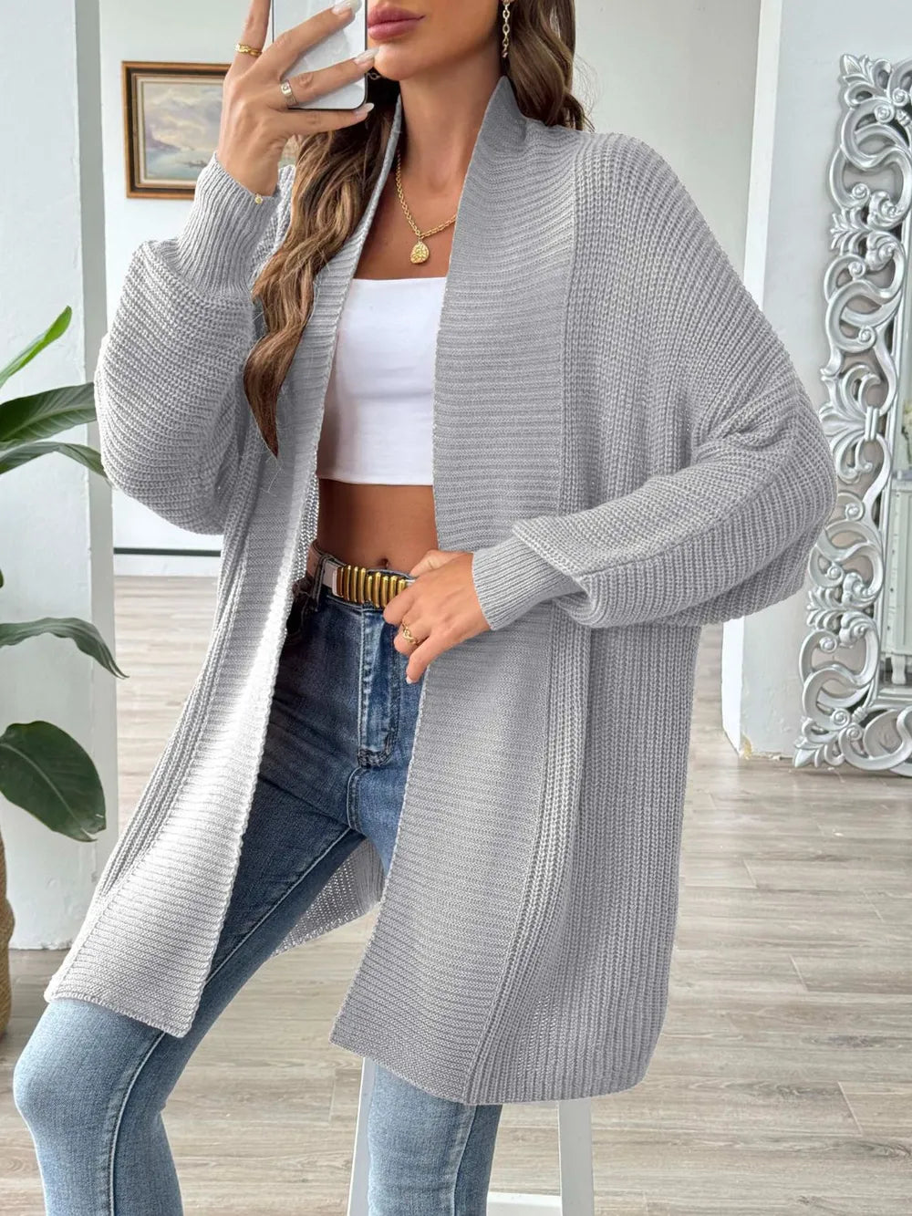 Loose Sweater Cardigan