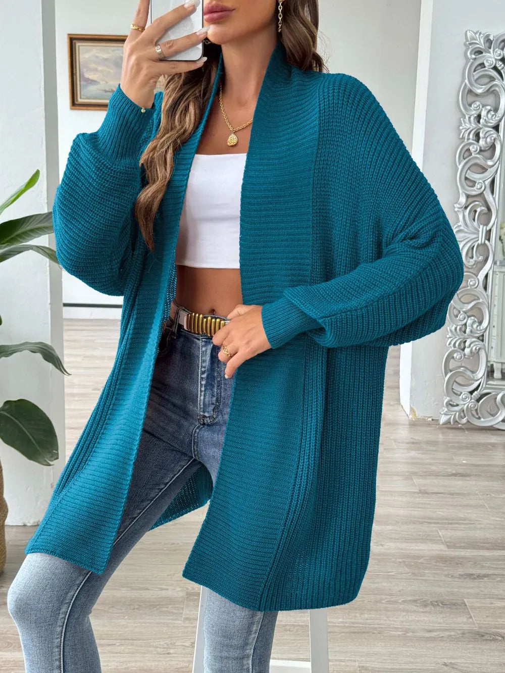 Loose Sweater Cardigan