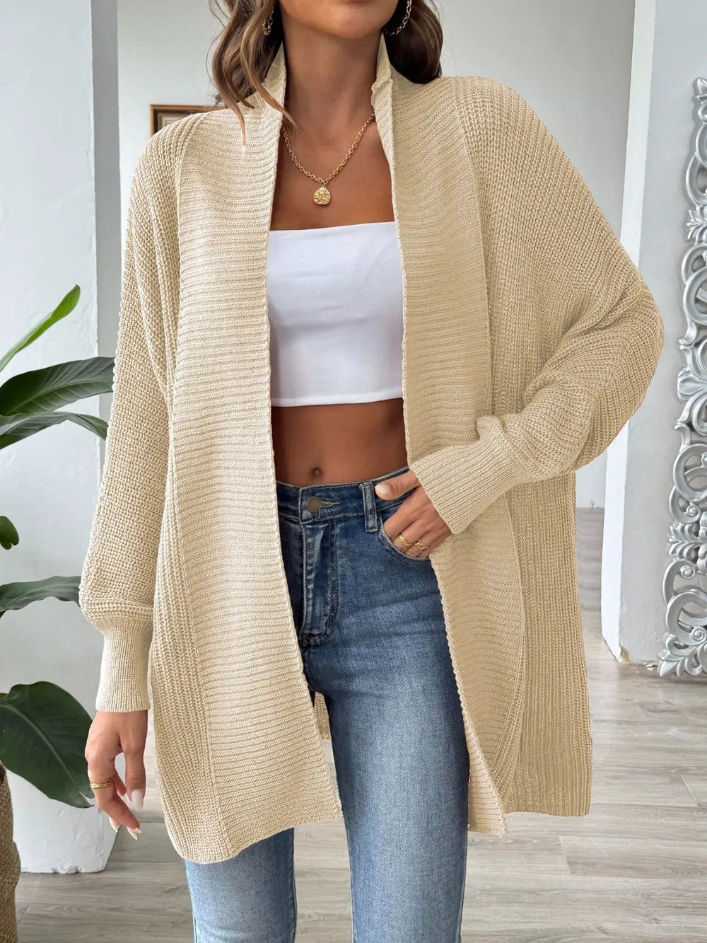Loose Sweater Cardigan